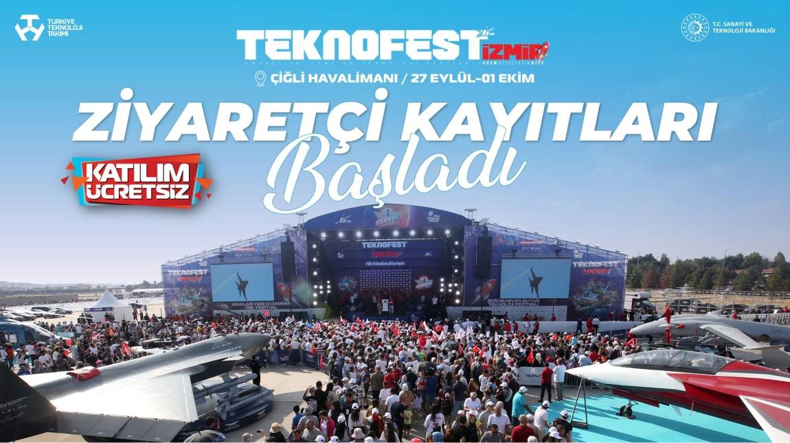 TEKNOFEST İzmir Ziyaretçi Kayıtları Başladı